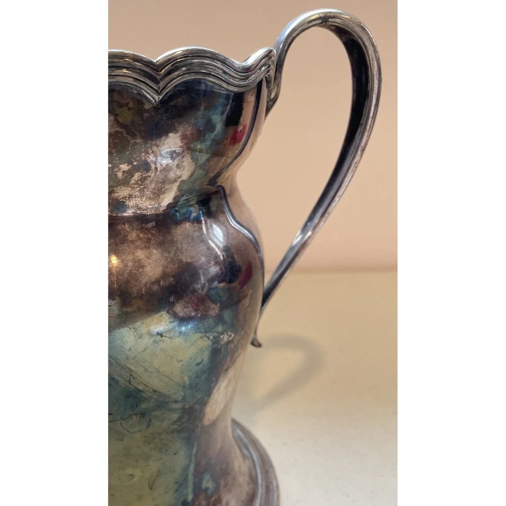 Antique Meriden B Company Silver Plated Loving Cup Trophy Urn Vase Ice Bucket